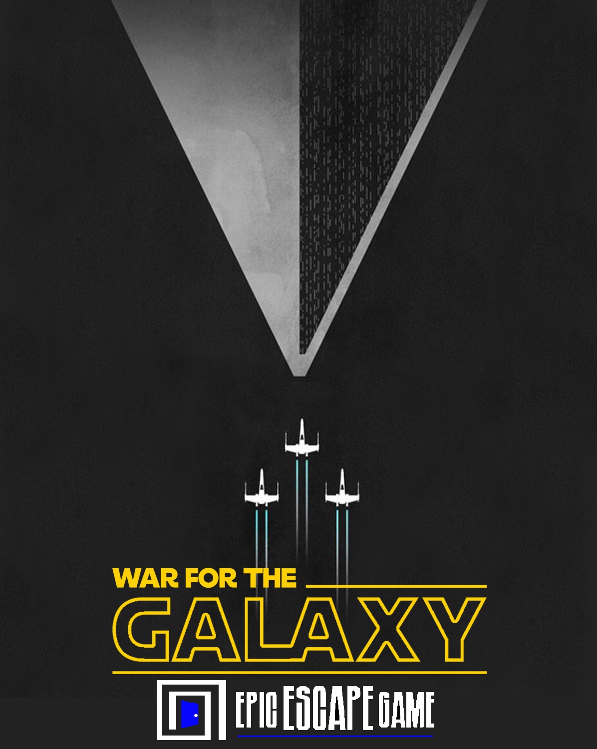 Galaxy Poster with branding